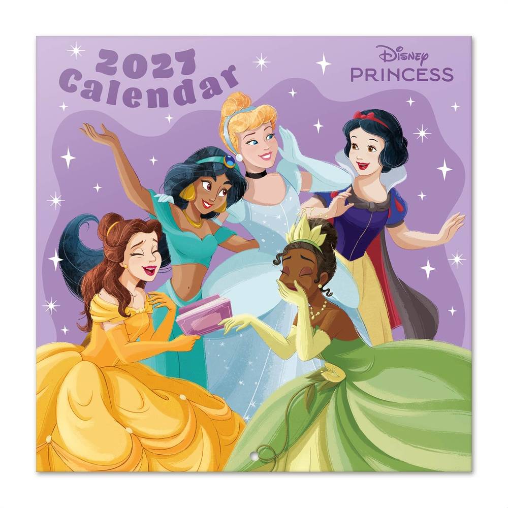Grupo Erik Disney - Disney Princesses 2027 30X30 Calendar - Multicolours